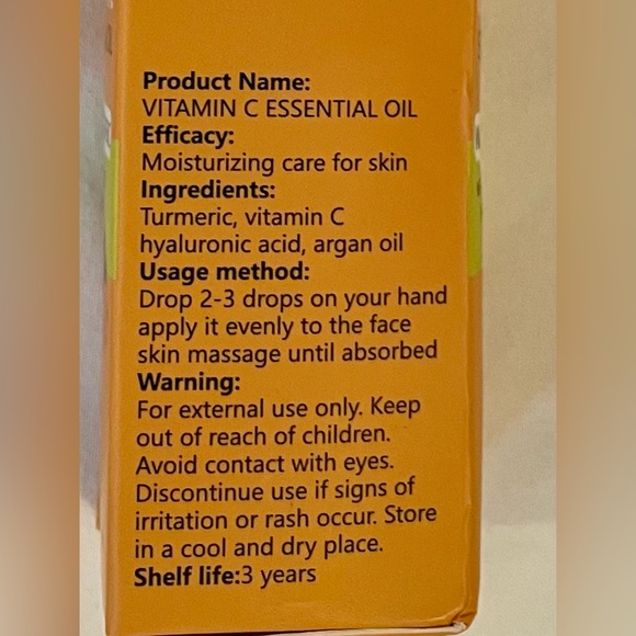 K-BEAUTY: The CRÈME Shop (5) Turmeric & Vit. C MASK
+ 1 oz VIT. C OIL W/TURMERIC - Picture 6 of 8